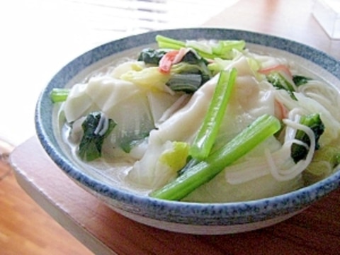ワンタン素麺